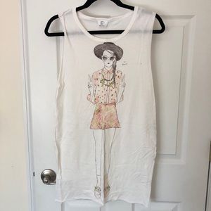 Zara sleeveless shirt